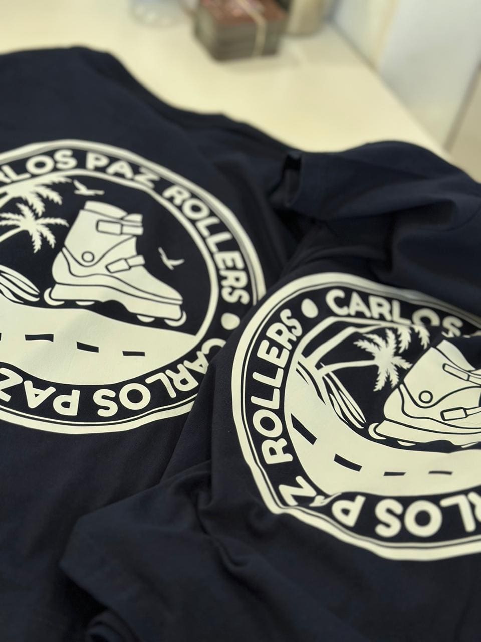 Remeras personalizadas para club de patín